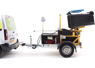 Wheelie Bin Cleaning with our Bespoke equipment throughout the St Albans City and District Borough