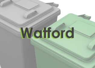 Wheelie bin cleaning in Watford, North Watford, Kingswood & Garston